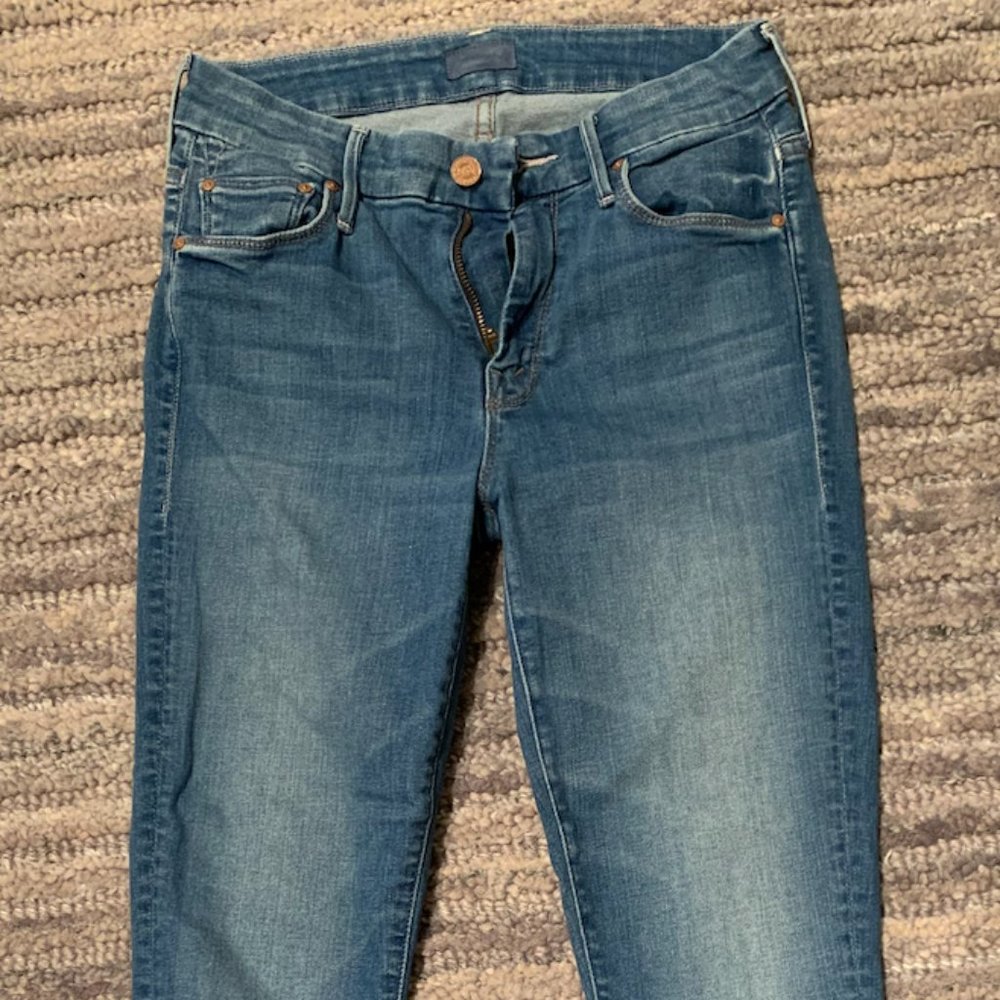 Mother denim - Looker Crop Skinny Jeans size 25